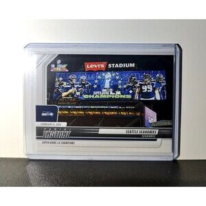 Seattle Seahawks 2026 Panini NFL Super Bowl LIX Champions #35 Team Card
